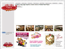 Tablet Screenshot of gumuspasta.com
